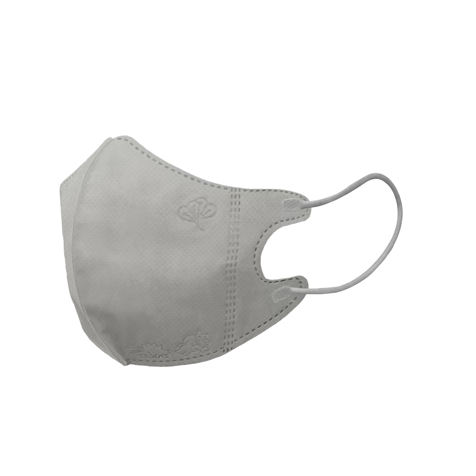 3D兒童口罩-奶奶灰