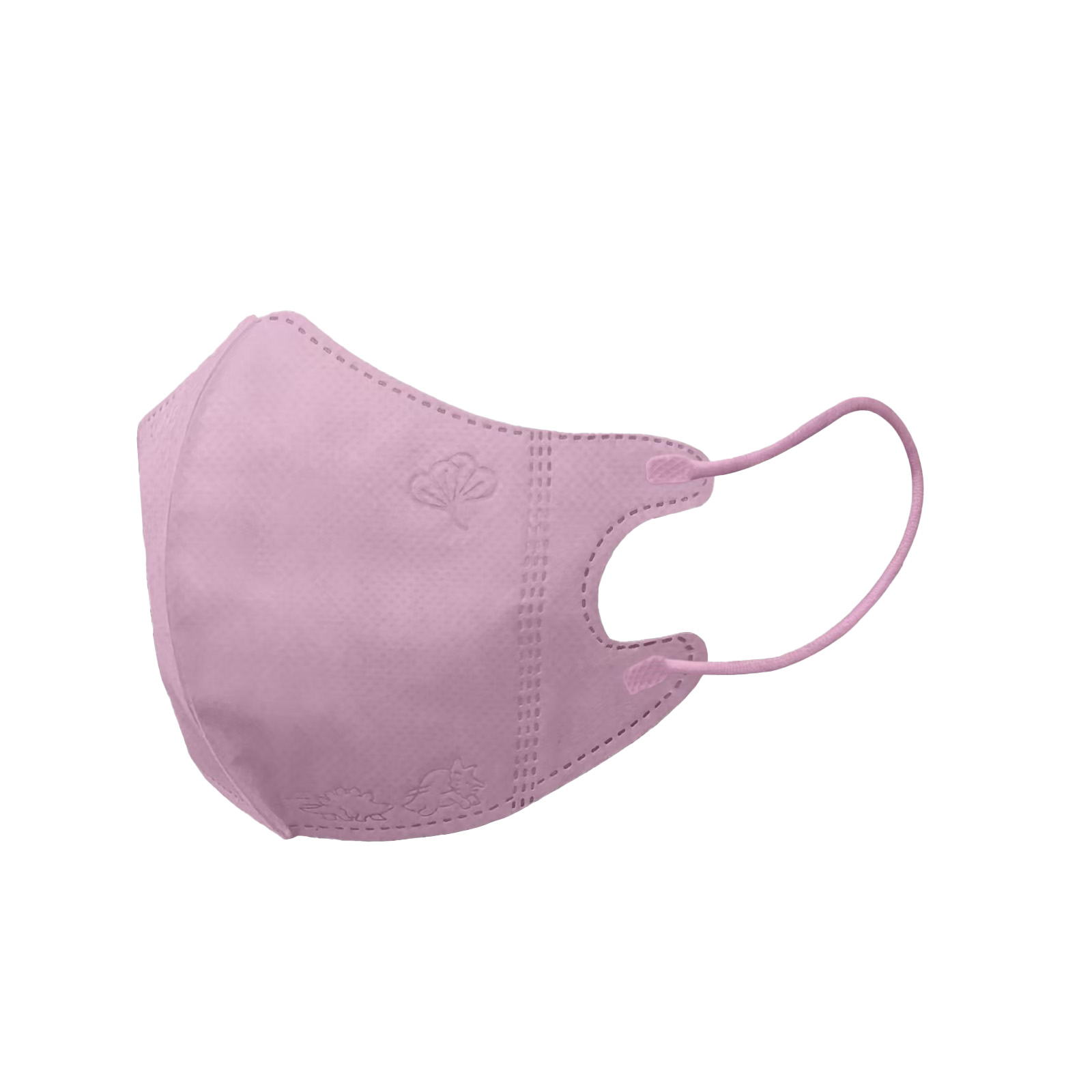 3D兒童口罩-甜心粉