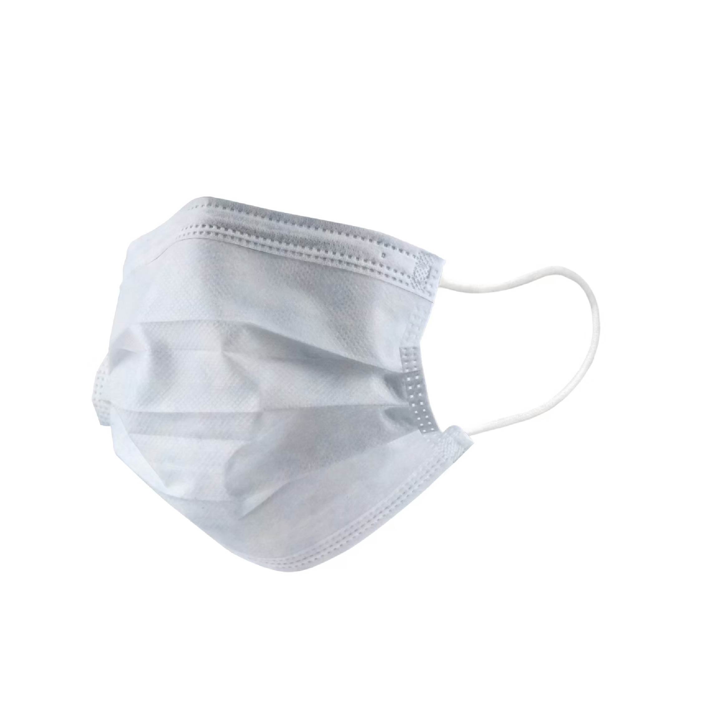 平面成人口罩-淺灰