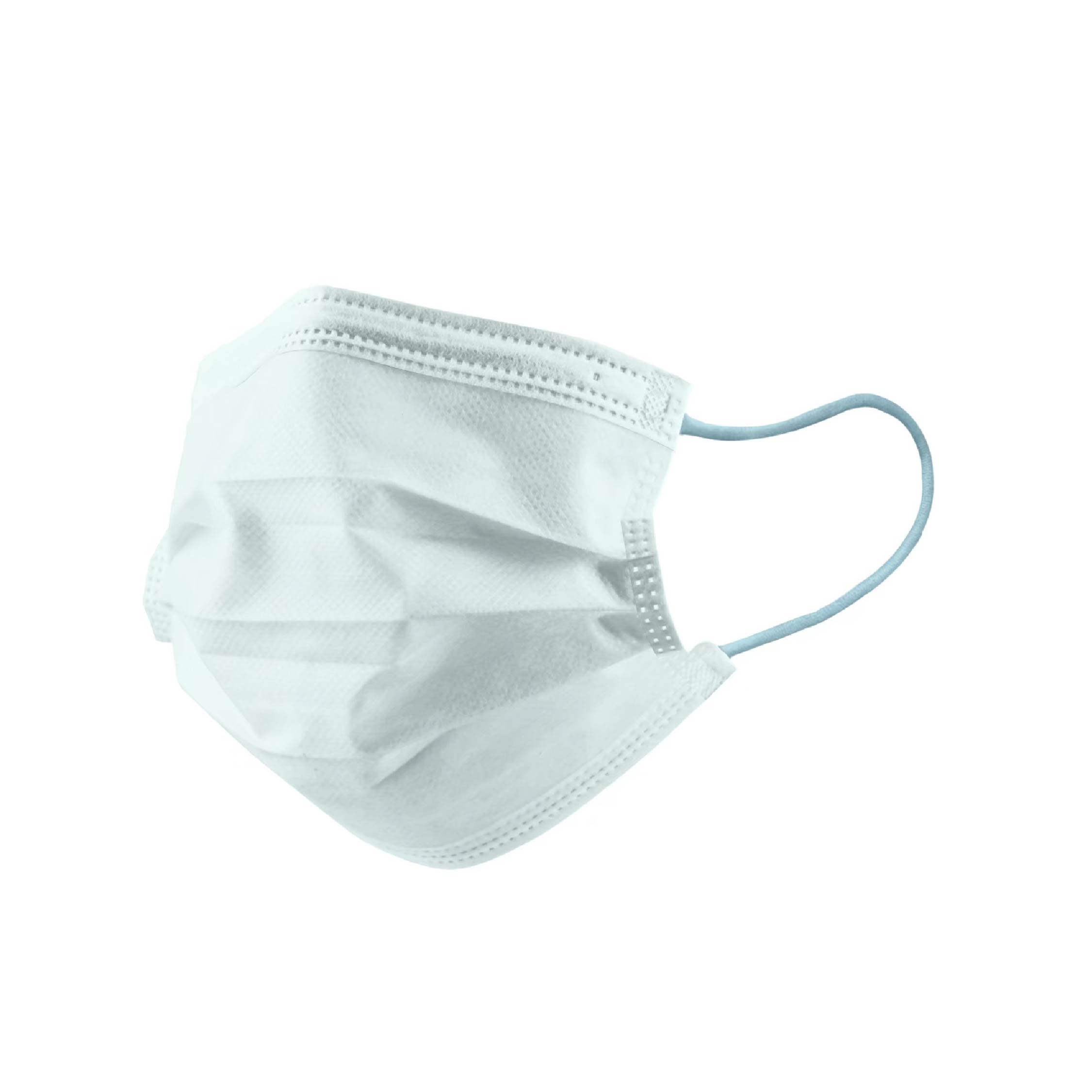 平面成人口罩-淺藍