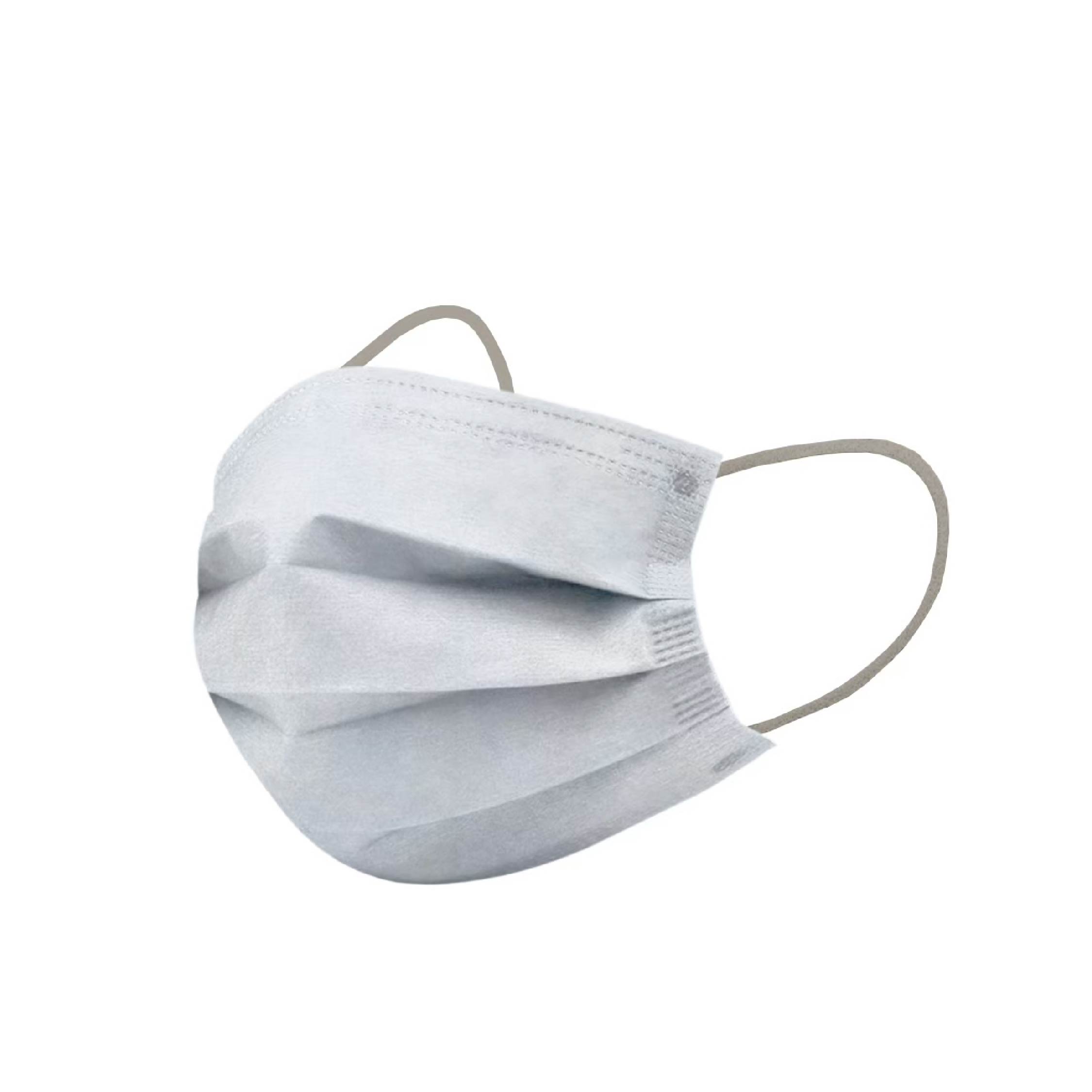 平面成人口罩-淺藍