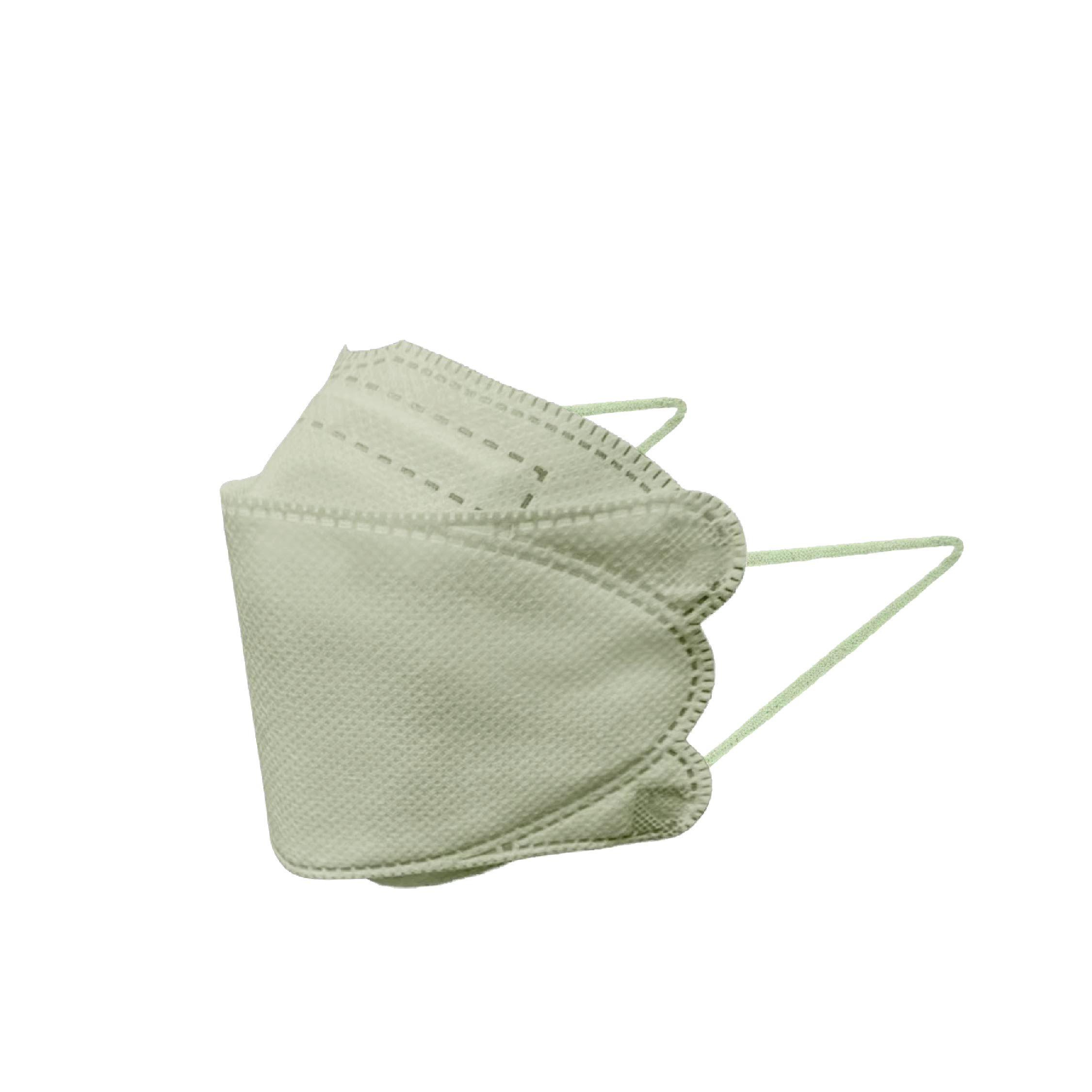 4D成人口罩-豆沙綠