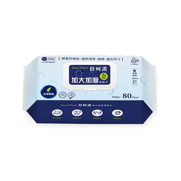 倍呵護 加大加厚濕紙巾